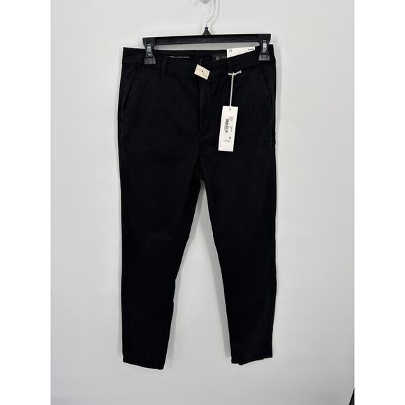 AG JEANS Adriano Goldschemid NWT Caden Tailored Trouser in Sulfur Black // 25 - Picture 12 of 16